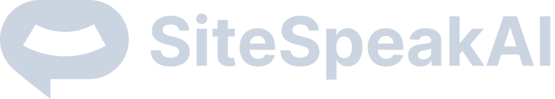 Dark mode logo for SiteSpeakAI Status Page
