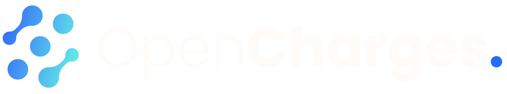 Dark mode logo for OpenCharges