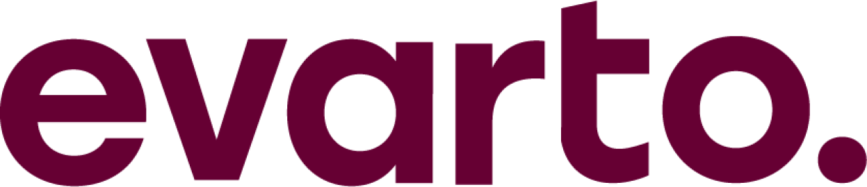 Logo for Evarto