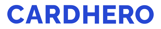 Dark mode logo for CardHero